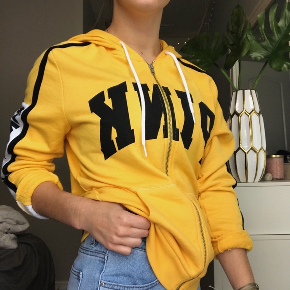 PINK Victoria's Secret Jackets & Blazers - Yellow pink jacket
